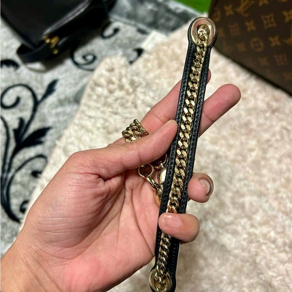 Black gold tone mini lady dior - Picture 5 of 14